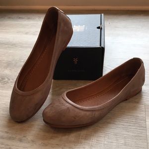 Brand New Frye Carson Ballet Flats (11M Grey)